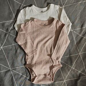 H&M Baby One Pieces - White and Pink